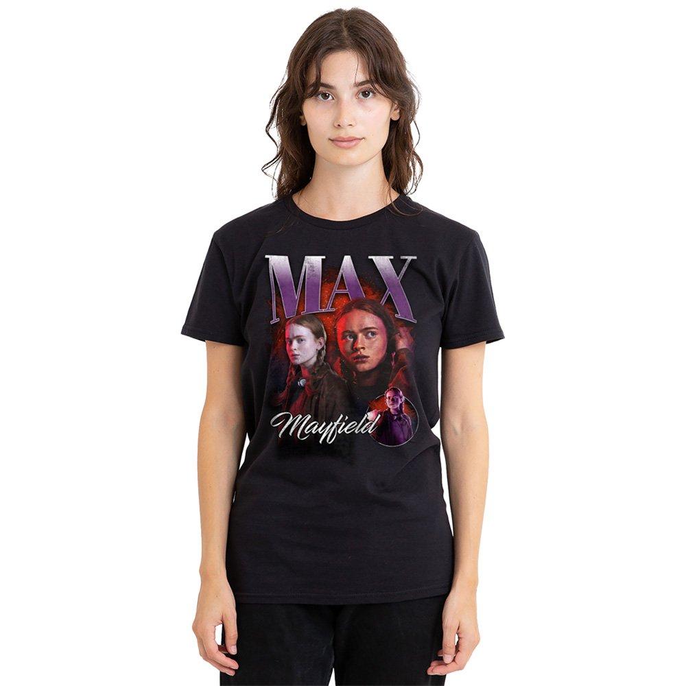 Black - Stranger Things - Stranger Things Max Homage T Shirt Black - 1