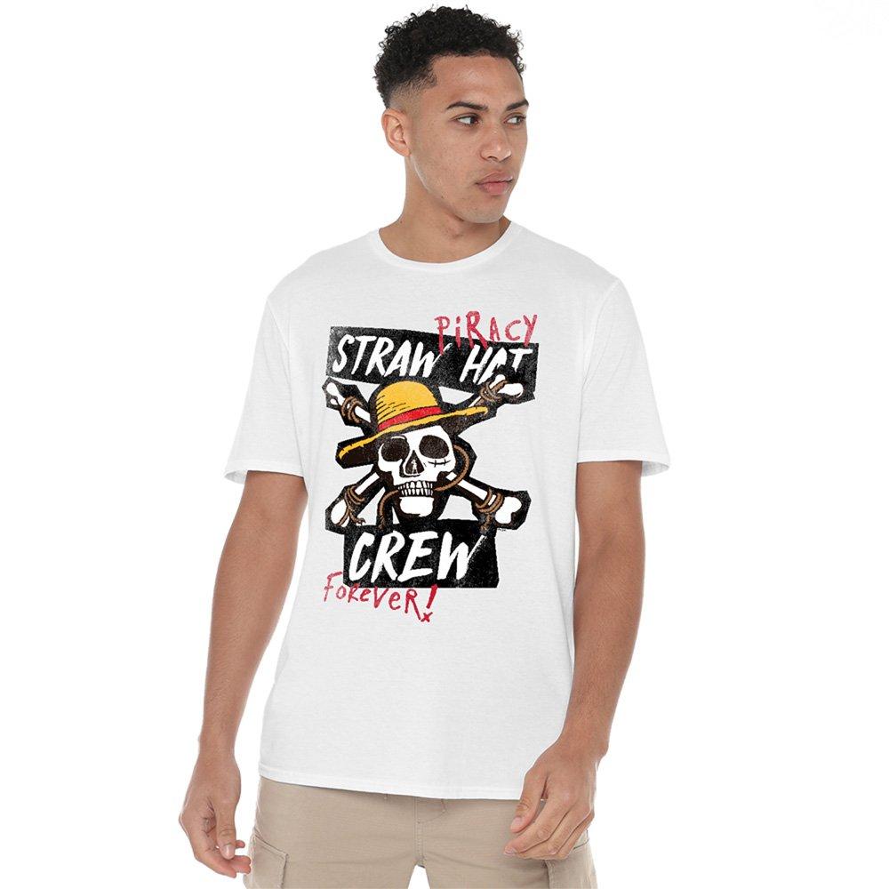 White - One Piece - One Piece Straw Hat Crew T-Shirt White - 1
