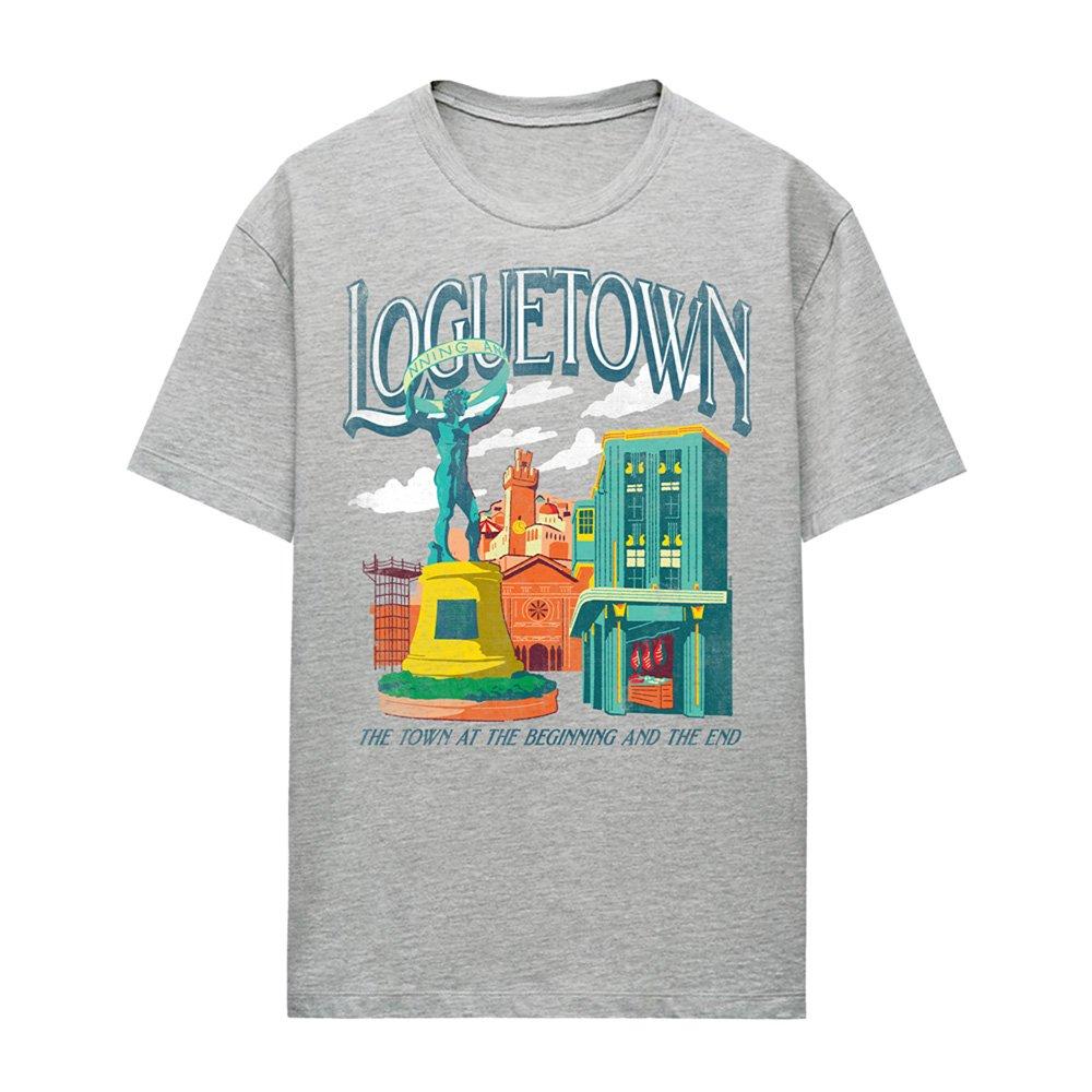Light Grey - One Piece - One Piece Loguetown The Beginning And The End Tee - 4