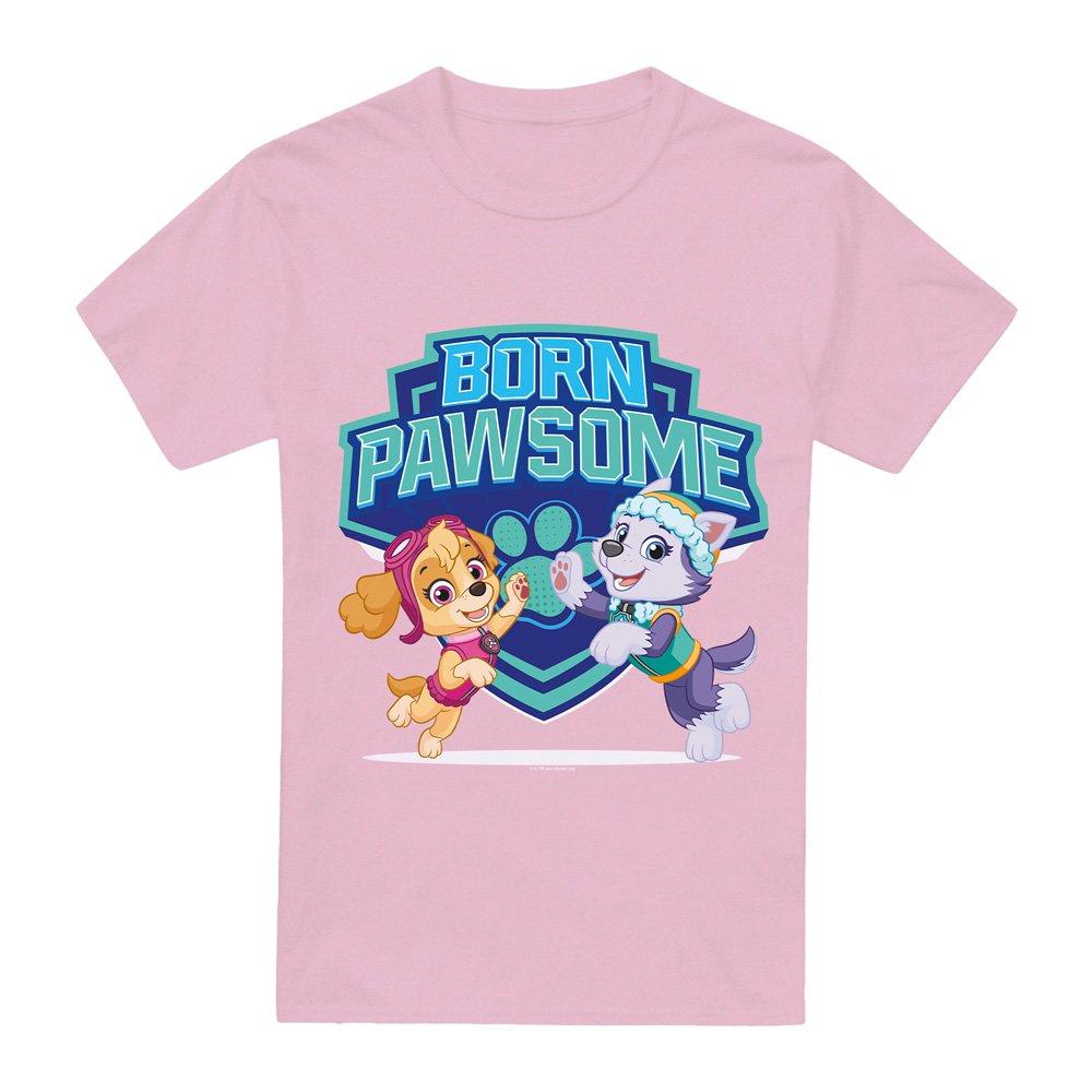 Pink - Paw Patrol - Paw Patrol Born Pawsome Skye & Everest T Shirt Pi - 4