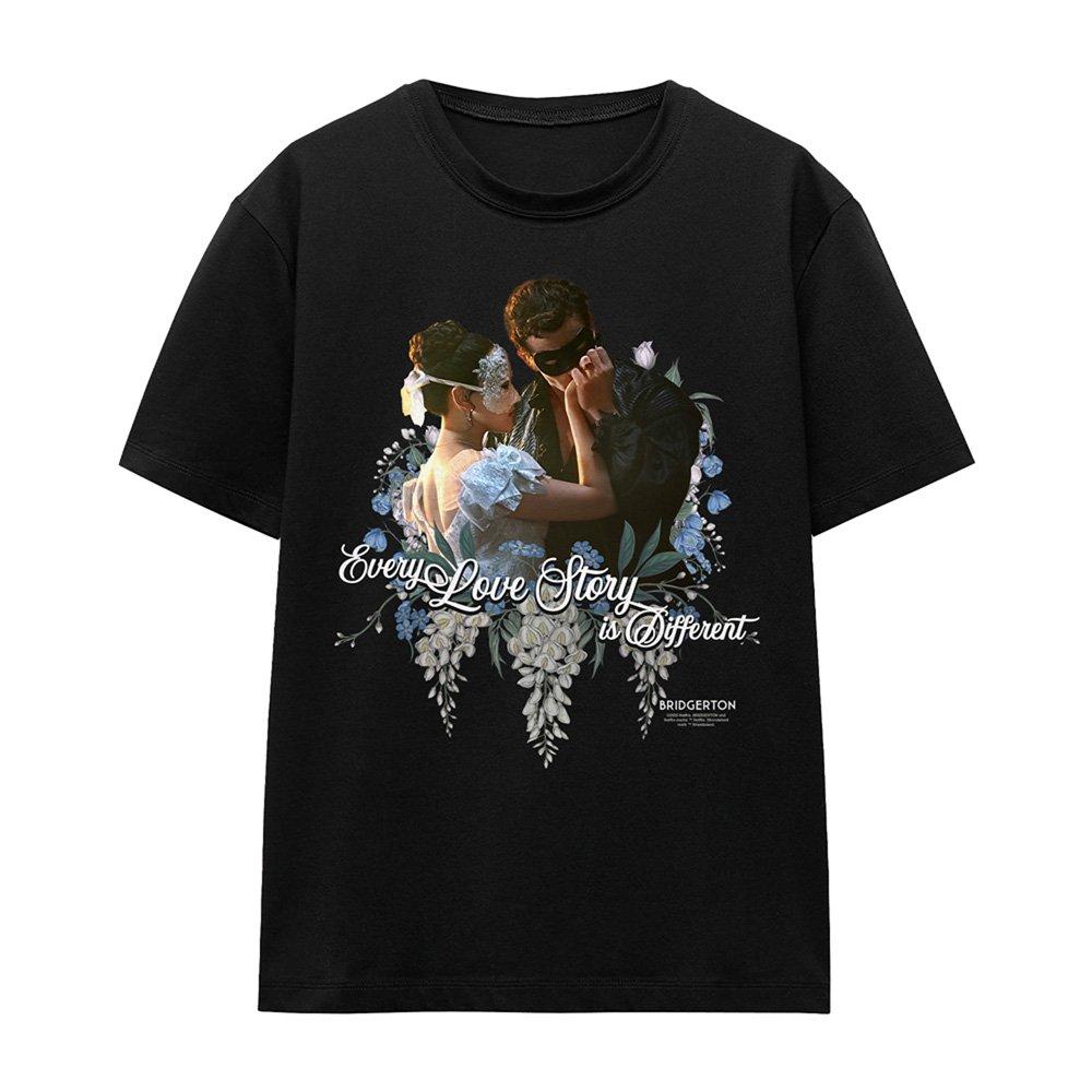 Black - Bridgerton - Bridgerton Benedict And Sophie T Shirt Black - 4