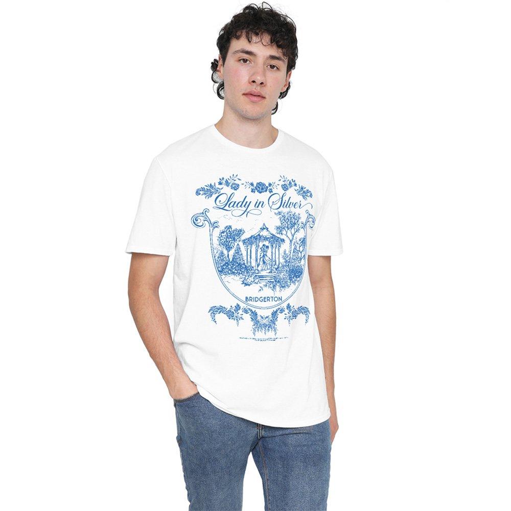 White - Bridgerton - Bridgerton Fairy Tale Gazebo Dancing T-Shirt Whit - 1