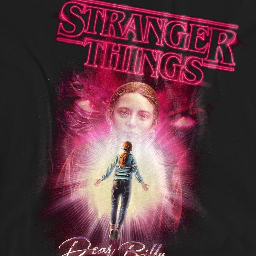 Black - Stranger Things - Stranger Things Dear Billy Womens T-Shirt Black - 2