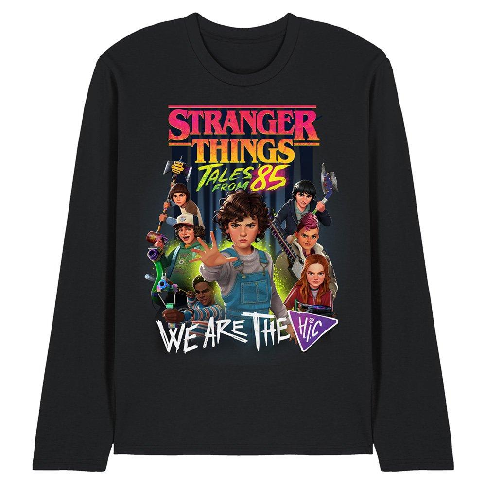 Black - Stranger Things - Stranger Things Tales From 85 Hic Poster Long Slee - 1