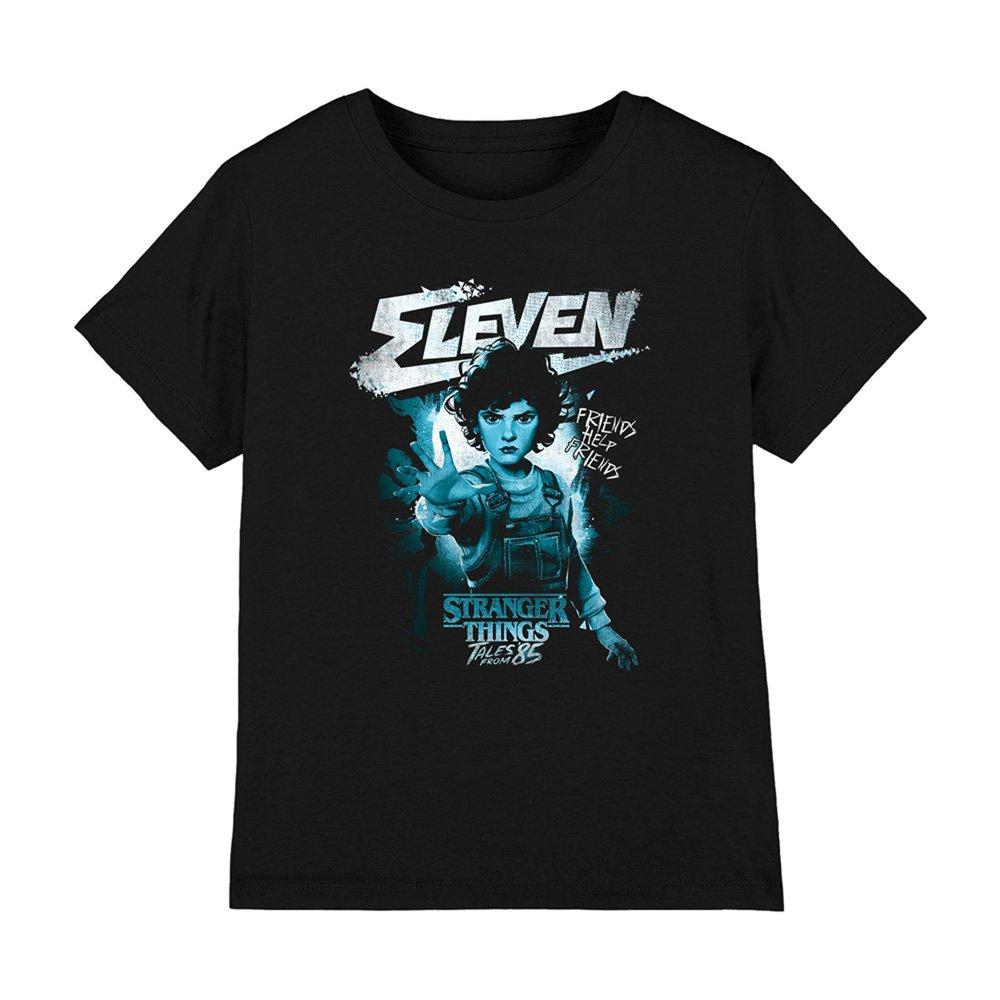 Black - Stranger Things - Stranger Things Tales From 85 Eleven Mono Kids T S - 1
