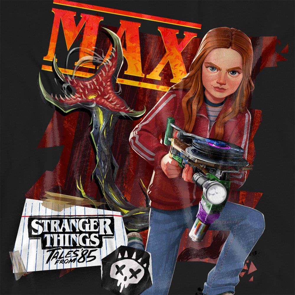 Black - Stranger Things - Stranger Things Tales From 85 Max T-Shirt Black - 2