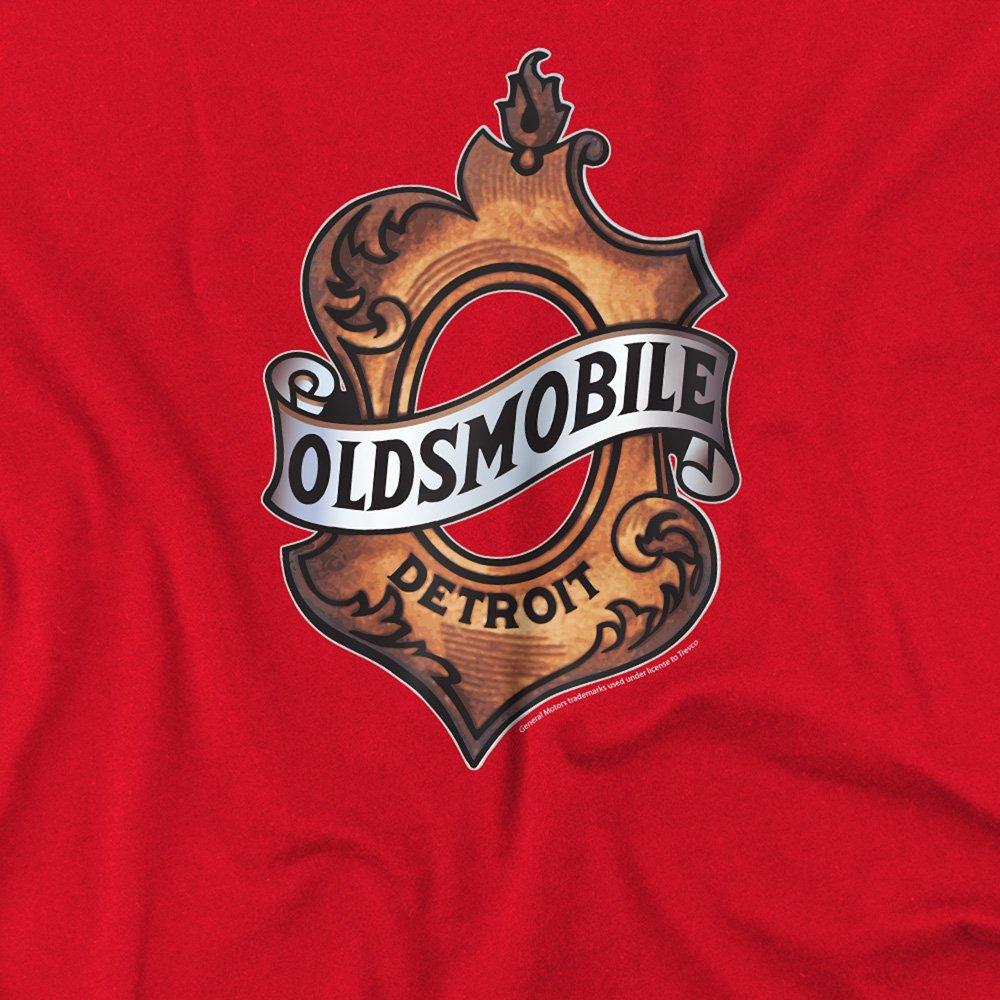 Red - Other - Oldsmobile Detroit Emblem T Shirt Red - 2