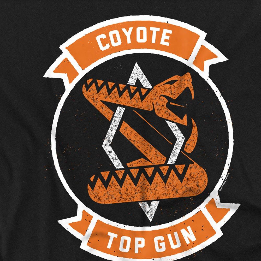 Black - Top Gun - Top Gun Coyote Logo T Shirt Black - 2