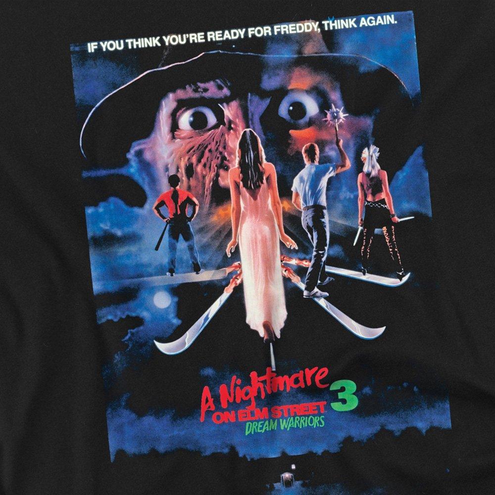 Black - Warner Brothers - A Nightmare On Elm Street 3 Dream Warriors Vintage - 2