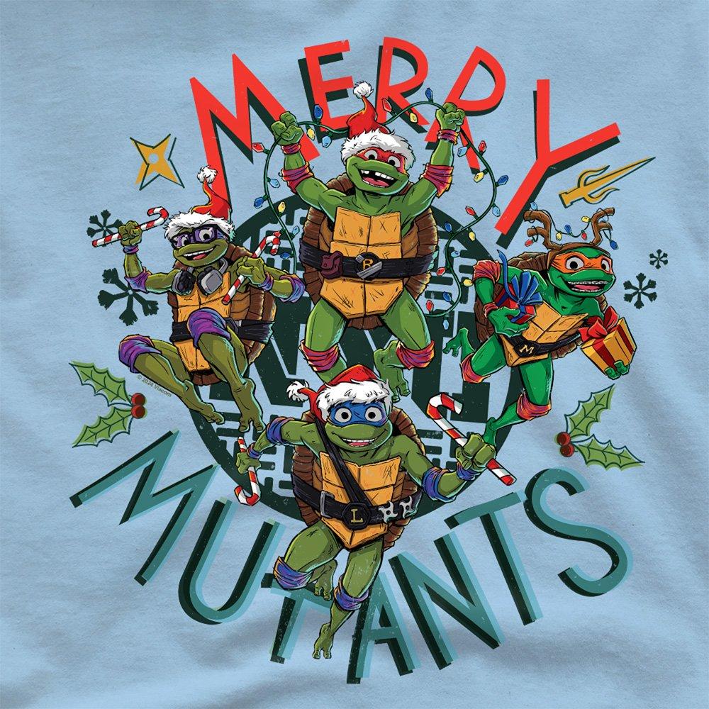 Blue - Teenage Mutant Ninja Turtles - Tmnt: Mutant Mayhem Merry Mutants Christmas T Shir - 2