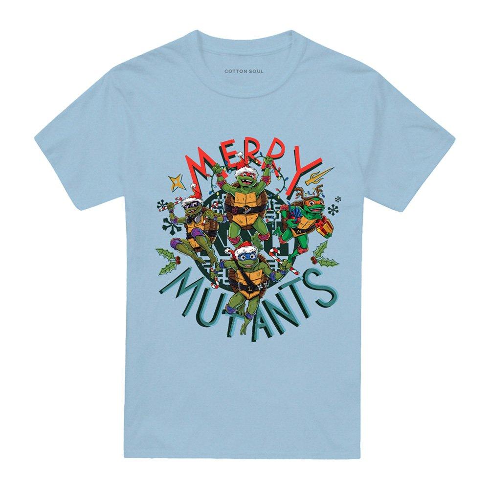 Blue - Teenage Mutant Ninja Turtles - Tmnt: Mutant Mayhem Merry Mutants Christmas T Shir - 4
