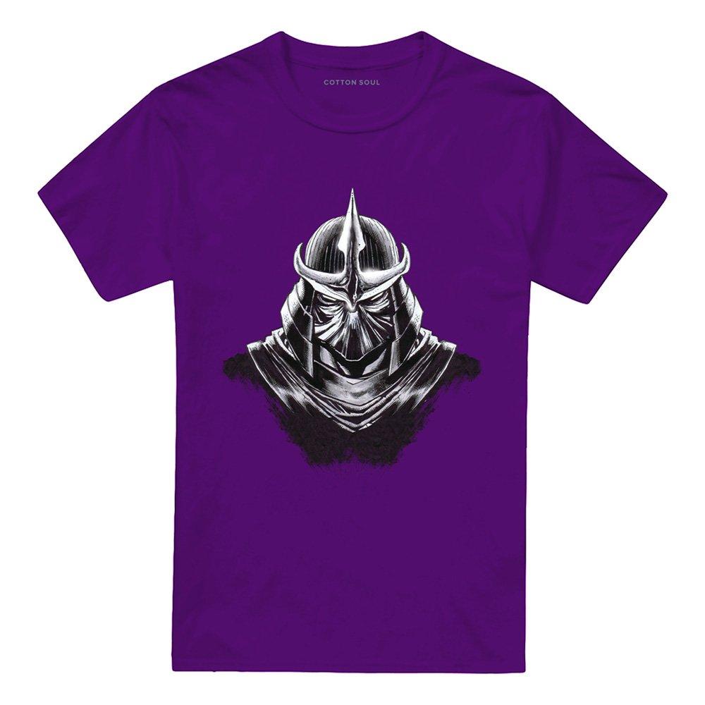 Purple - Teenage Mutant Ninja Turtles - Tmnt Shredder Head T Shirt Purple - 4