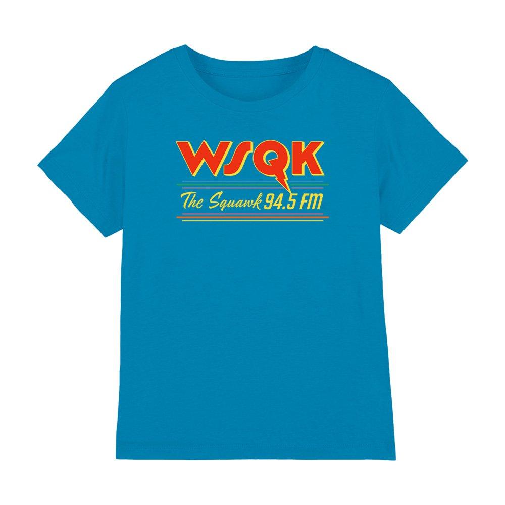 Turquoise - Stranger Things - Stranger Things Lucas Wsqk Squawk Kids T-Shirt Tu - 1