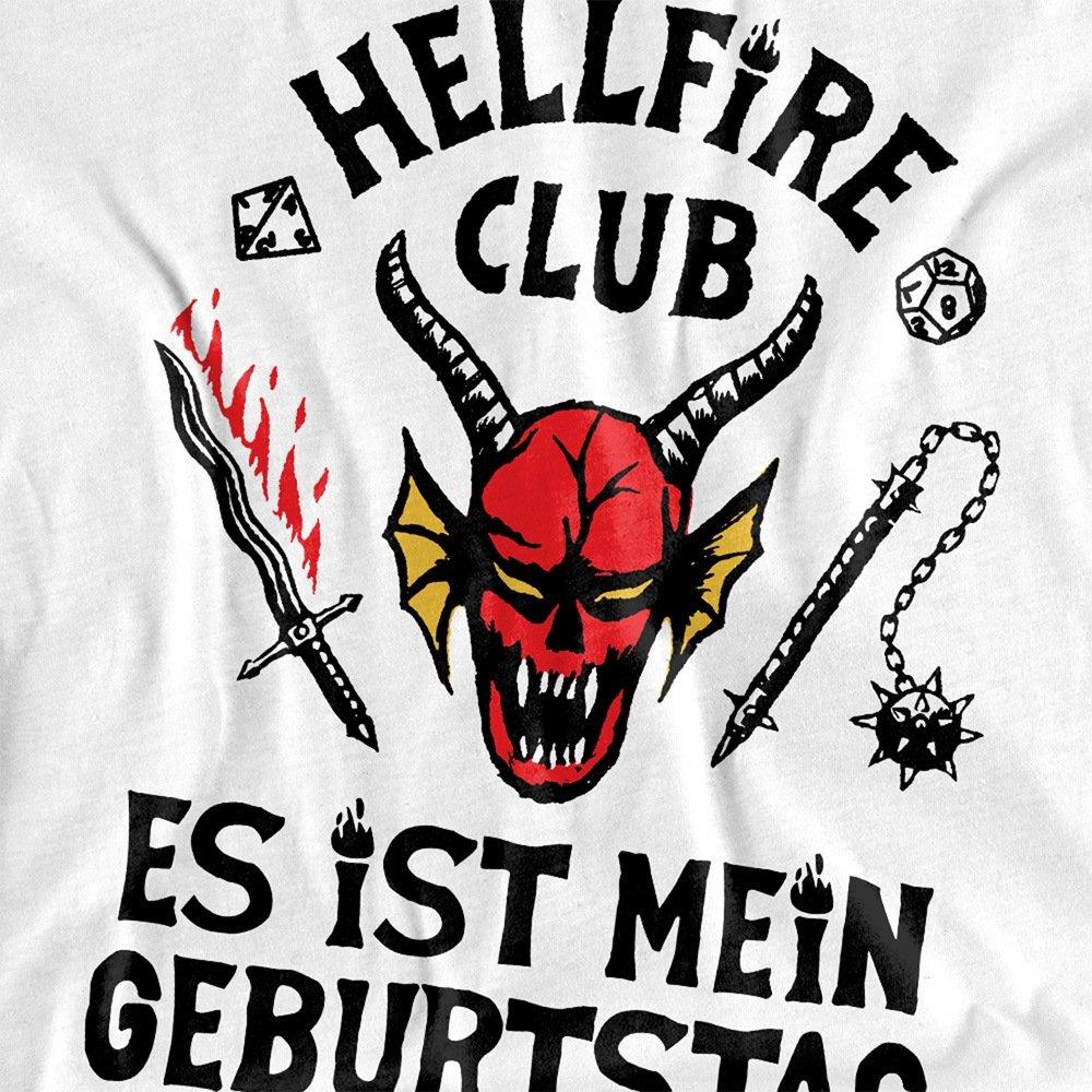 White - Stranger Things - Stranger Things Hellfire ItS My Birthday Kids T-S - 2
