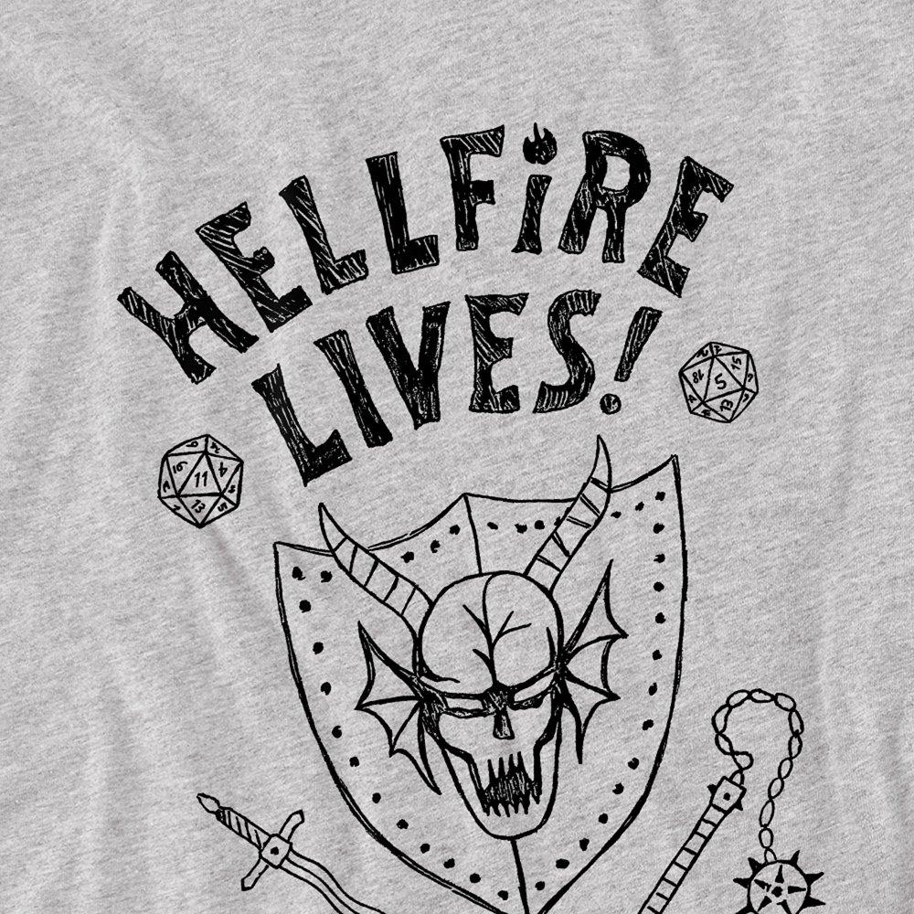Light Grey - Stranger Things - Stranger Things Hellfire Graduation Kids T-Shirt - 2