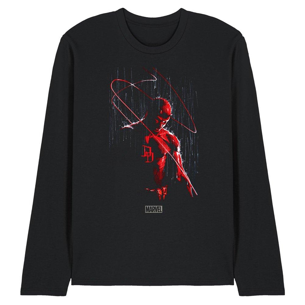 Black - Marvel - Daredevil Rain Long Sleeve T-Shirt - 1