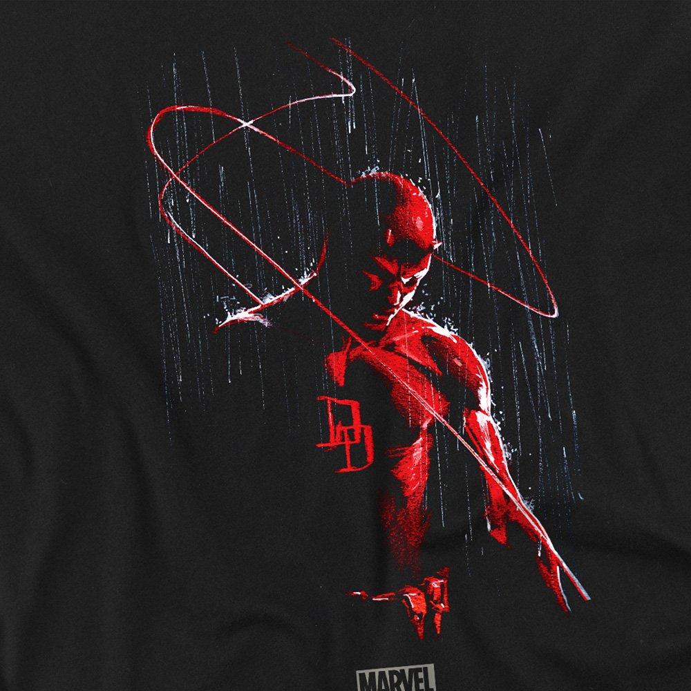 Black - Marvel - Daredevil Rain Long Sleeve T-Shirt - 2