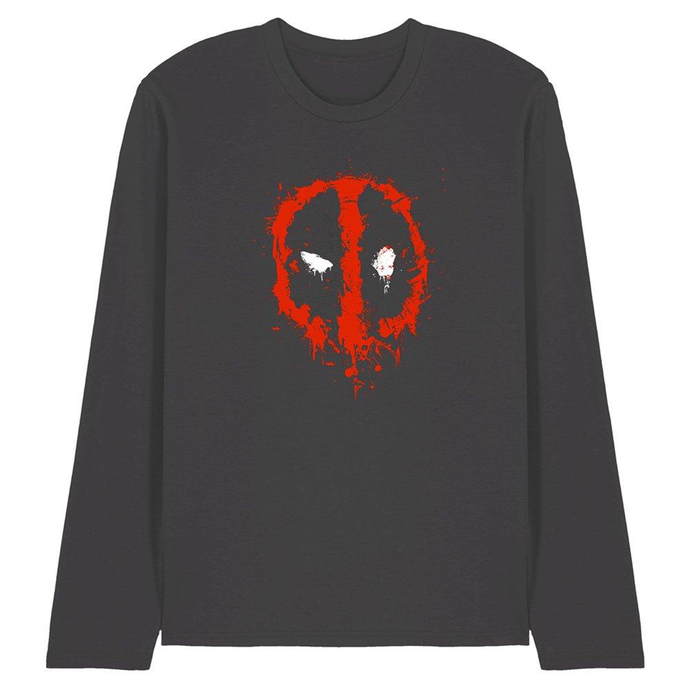 Deadpool Paint Logo Long Sleeve T-Shirt