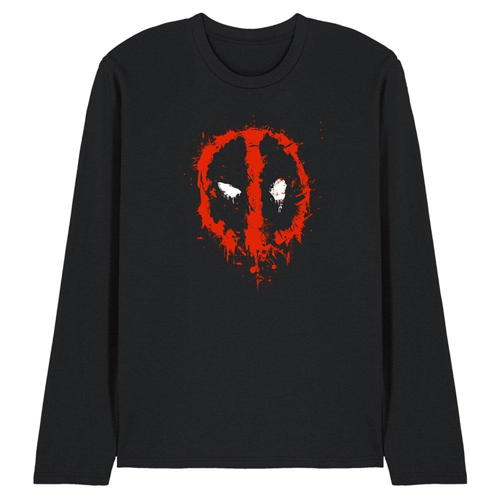 Deadpool Paint Logo Long Sleeve T-Shirt