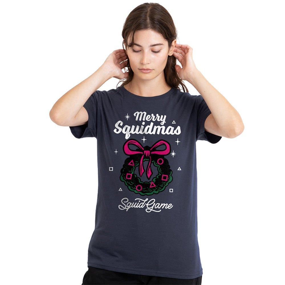 Navy - Squid Game - Squid Game Merry Squidmas Wreath Christmas Ladies - 1