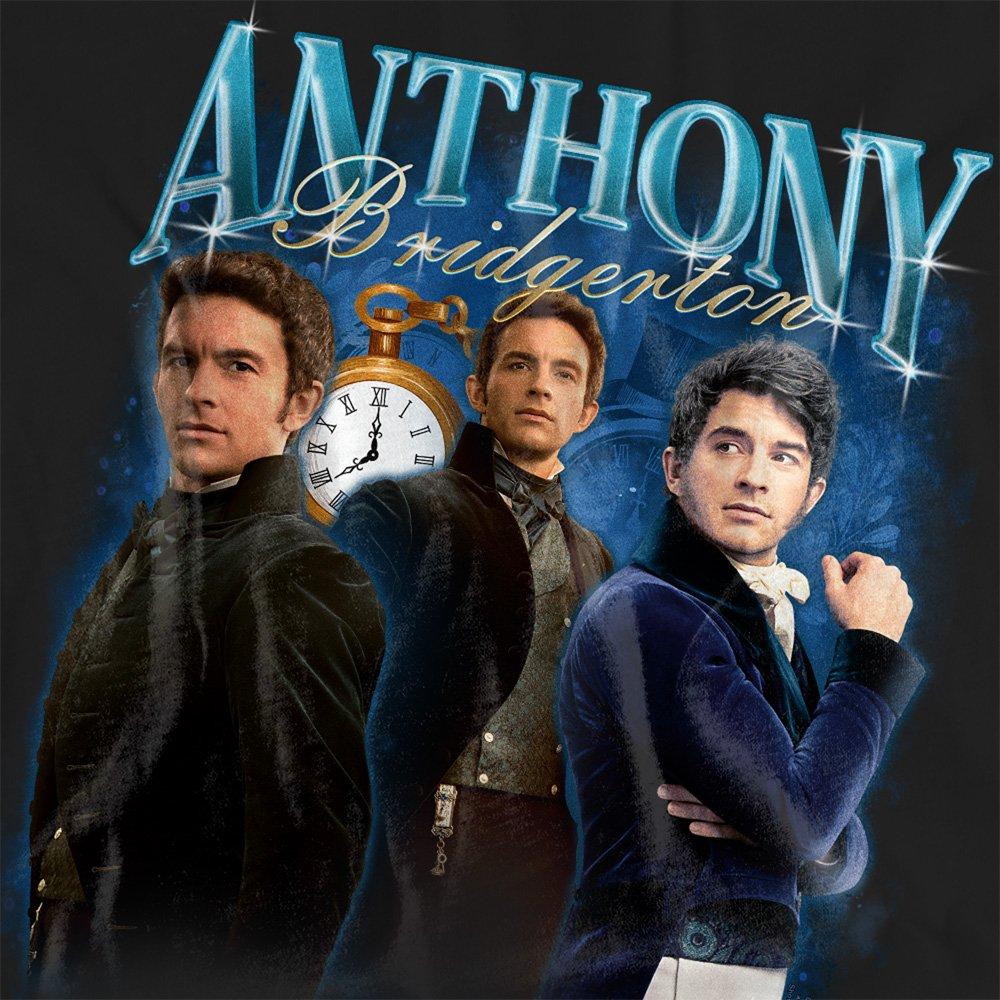Black - Bridgerton - Bridgerton - Anthony Bridgerton Vintage T-Shirt B - 2