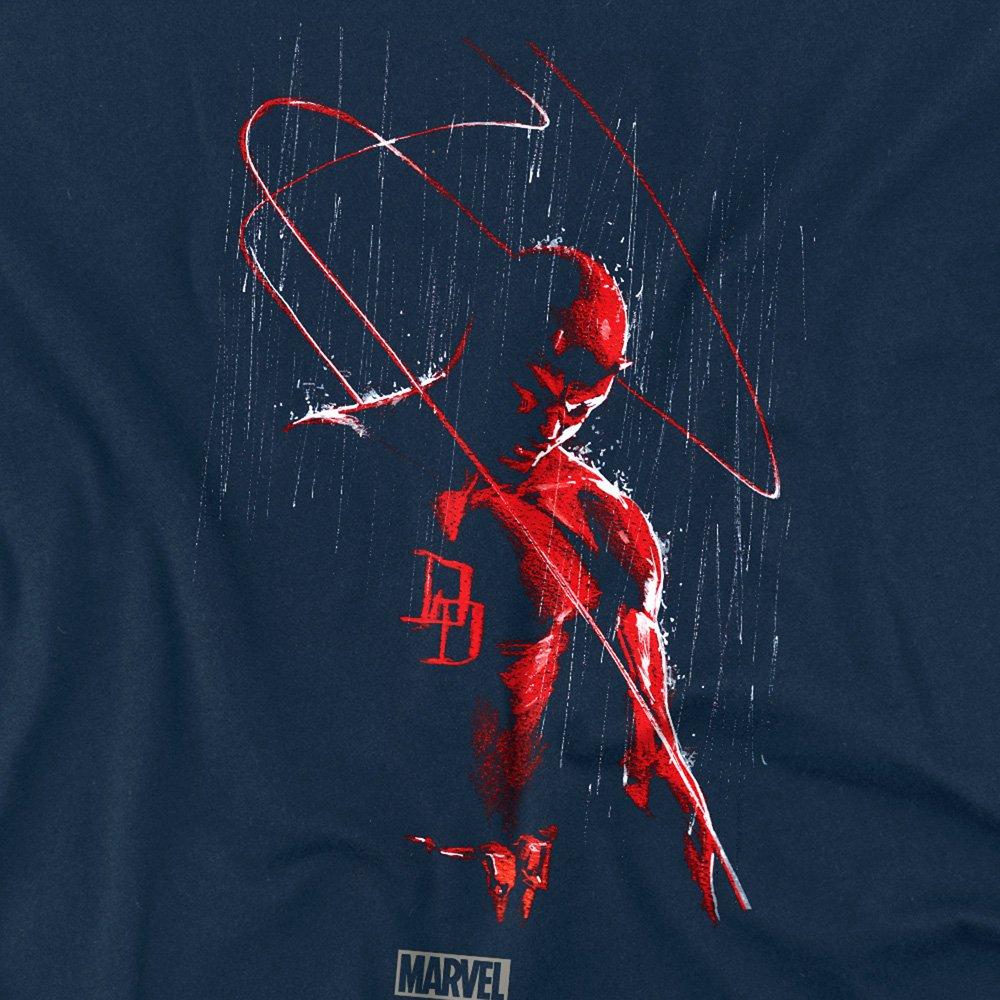 Navy - Marvel - Daredevil Rain T-Shirt - 2