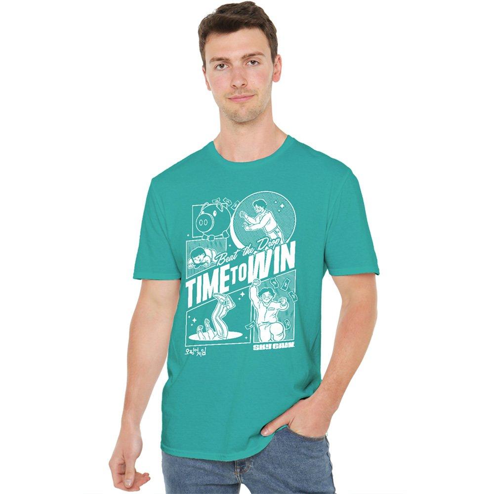 Green - Squid Game - Squid Game Beat The Drop Skygame T-Shirt Emerald - 1