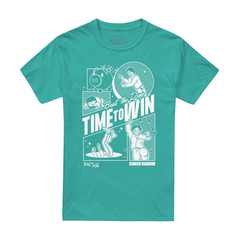 Green - Squid Game - Squid Game Beat The Drop Skygame T-Shirt Emerald - 4
