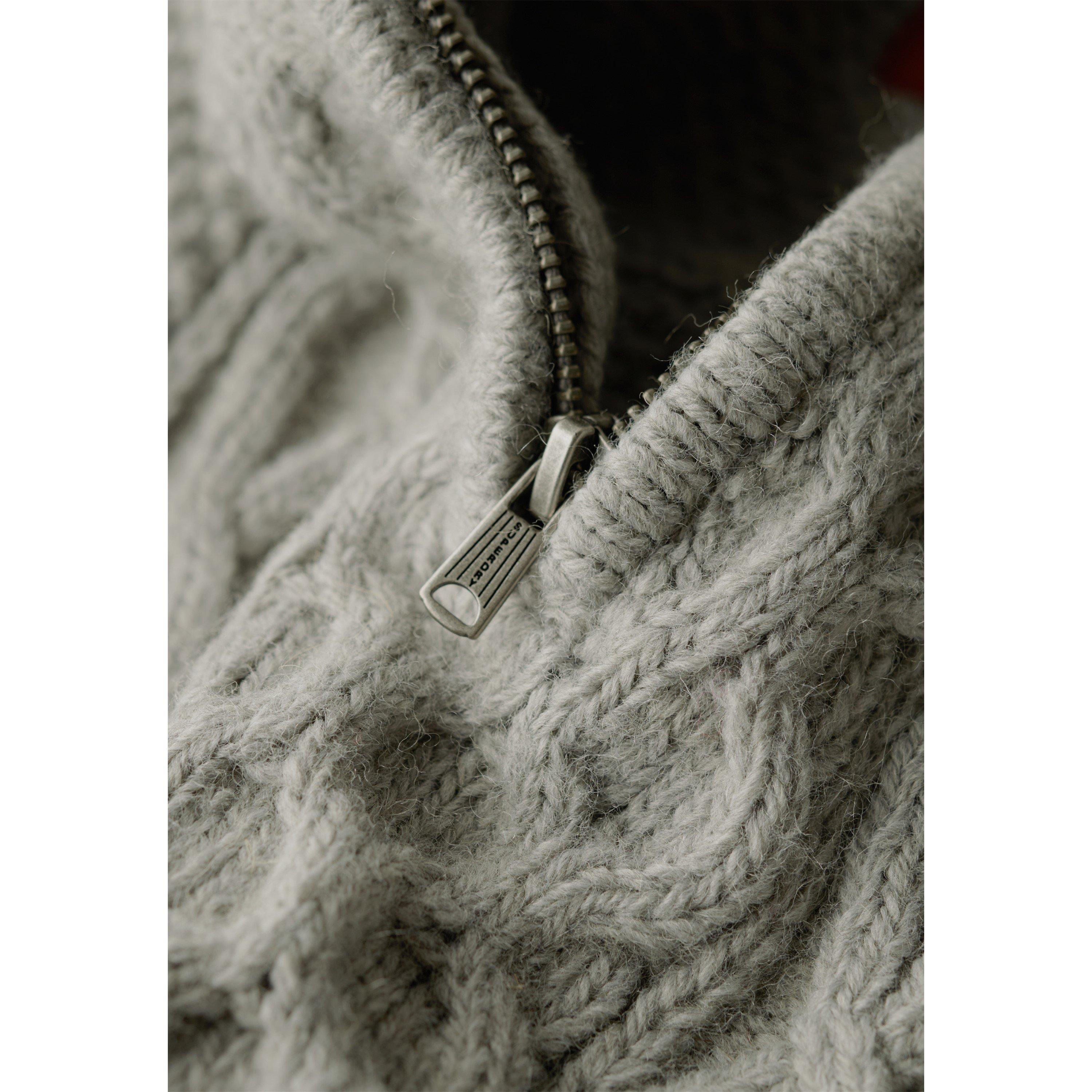 Mid Grey - Superdry - Half Zip Jumper - 2