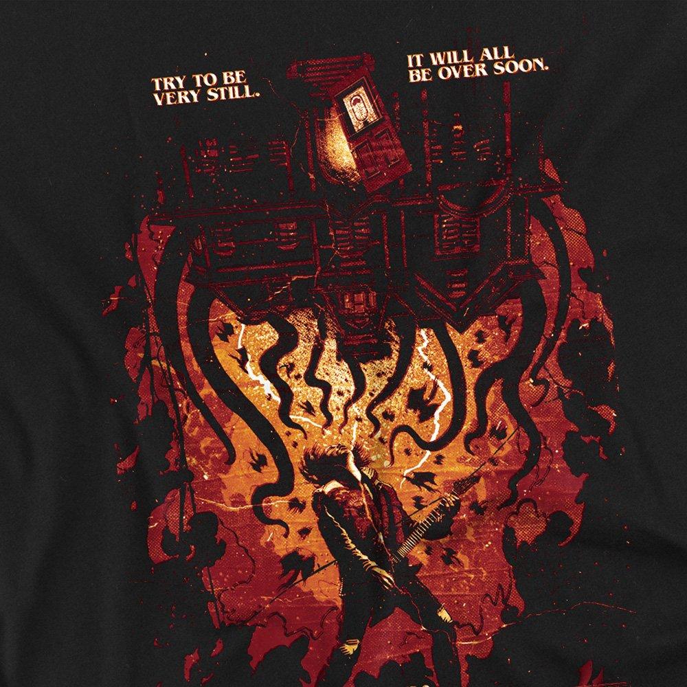 Black - Stranger Things - Stranger Things Eddie Munson Poster T-Shirt Black - 2