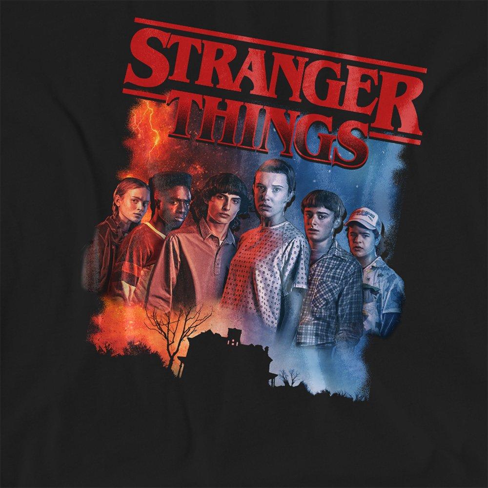 Black - Stranger Things - Stranger Things Hawkins Creel House Poster Ladies - 2