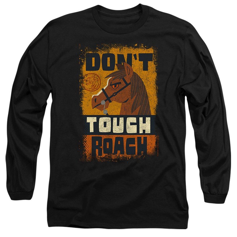 The Witcher Men's - Don’t Touch Roach Long Sleeve T-Shir - Black - L