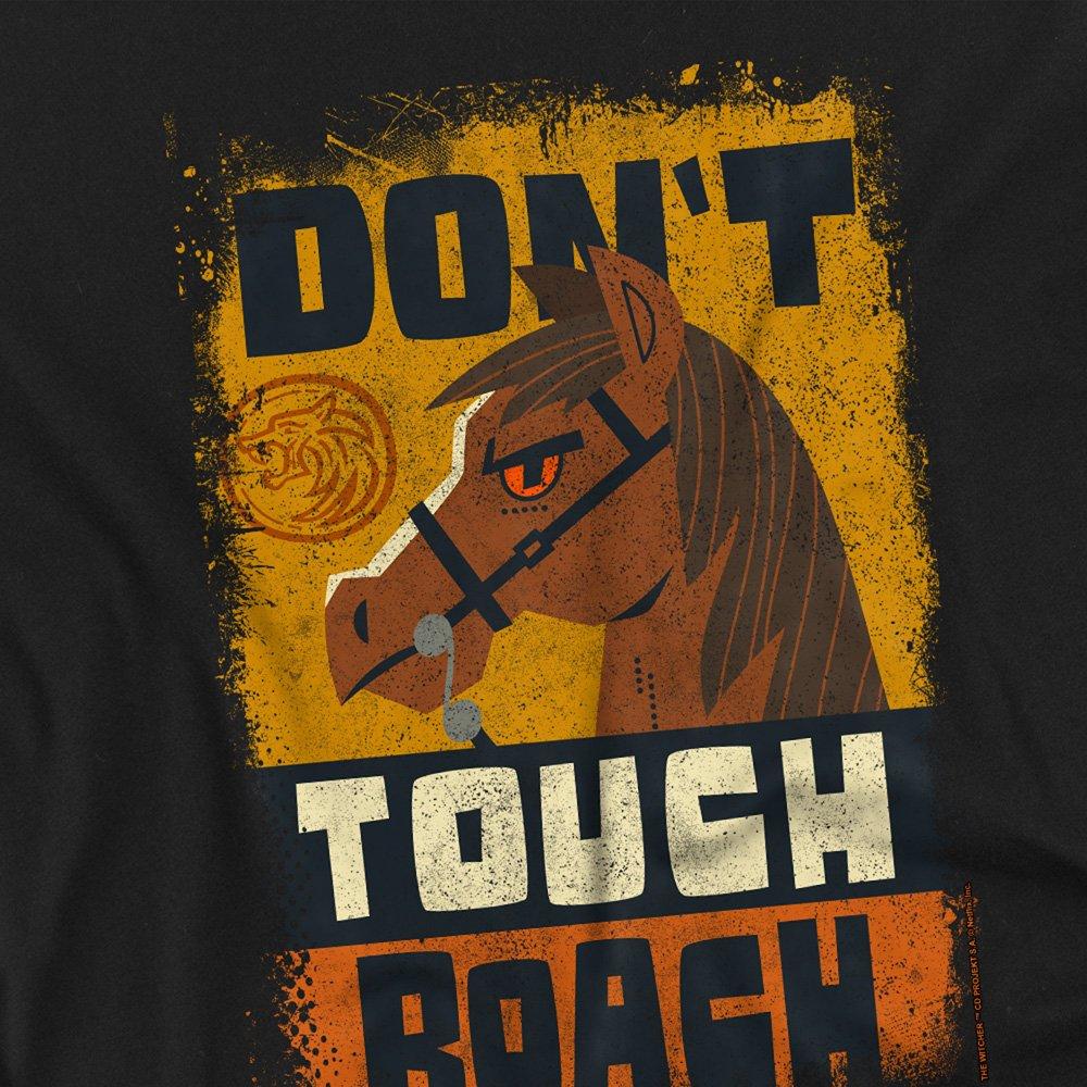 Black - The Witcher - The Witcher - Don’T Touch Roach Long Sleeve T-Shir - 2