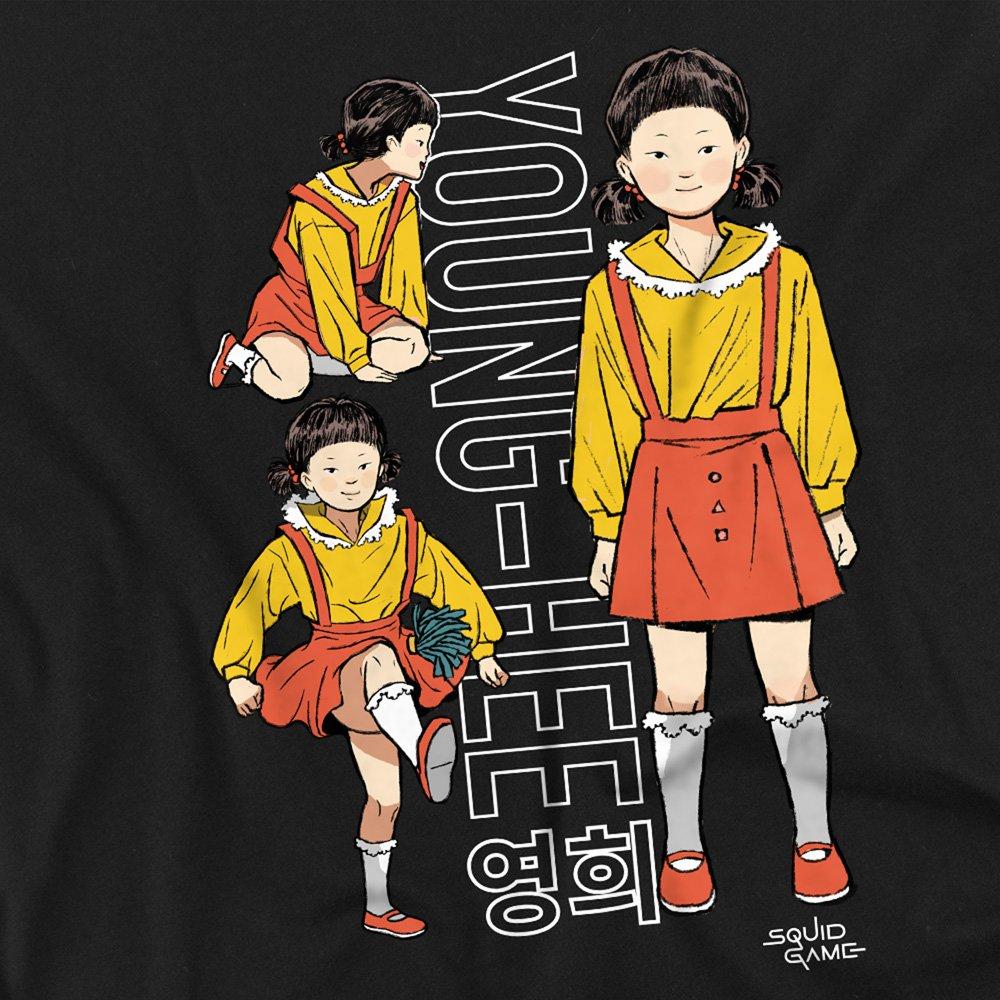 Black - Squid Game - Squid Game - Season Three Vintage Young-Hee Long S - 2