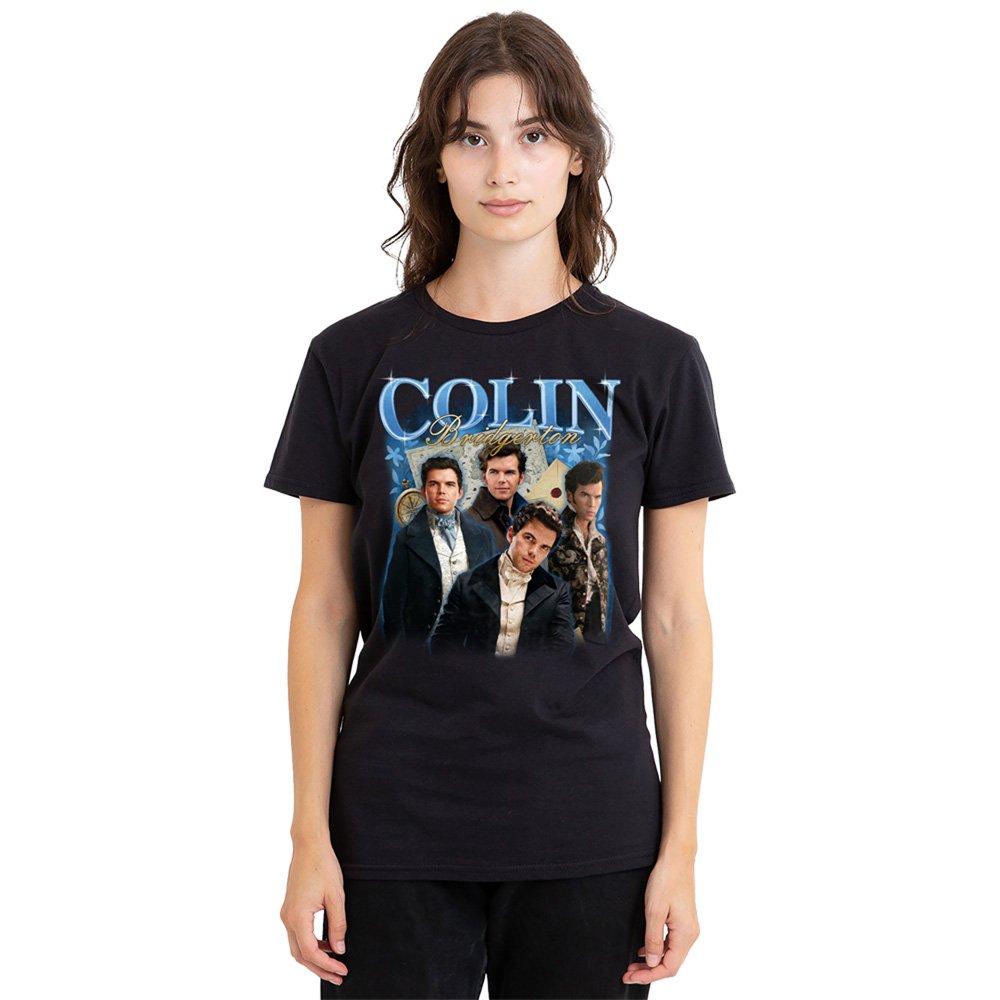 Black - Bridgerton - Bridgerton - Colin Bridgerton Vintage T-Shirt Bla - 1
