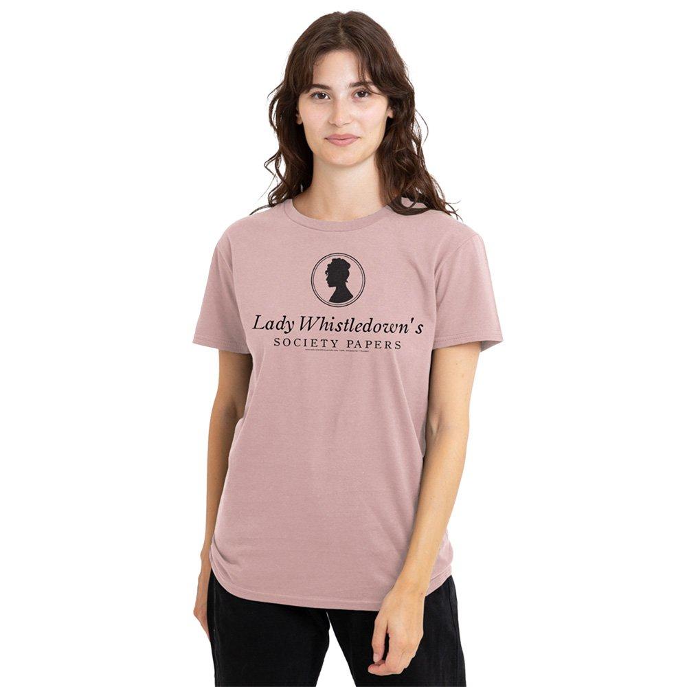 Pink - Bridgerton - Bridgerton - Lady Whistledown Society Papers T-Shi - 1
