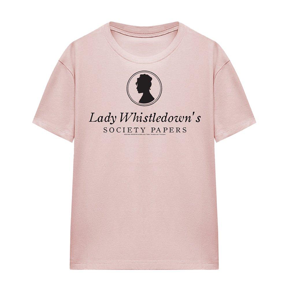 Pink - Bridgerton - Bridgerton - Lady Whistledown Society Papers T-Shi - 4