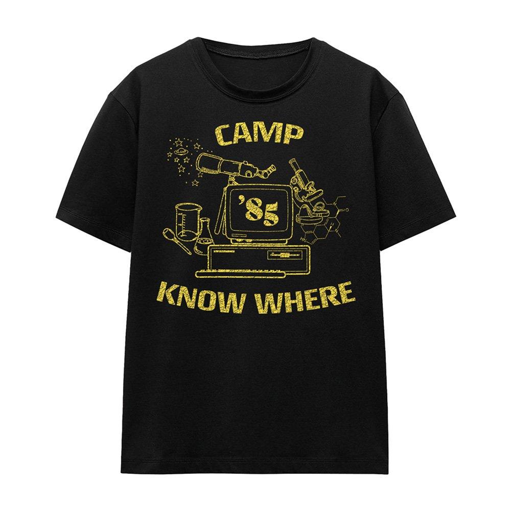 Black - Stranger Things - Stranger Things Camp Know Where 1989 Ladies T Shir - 4