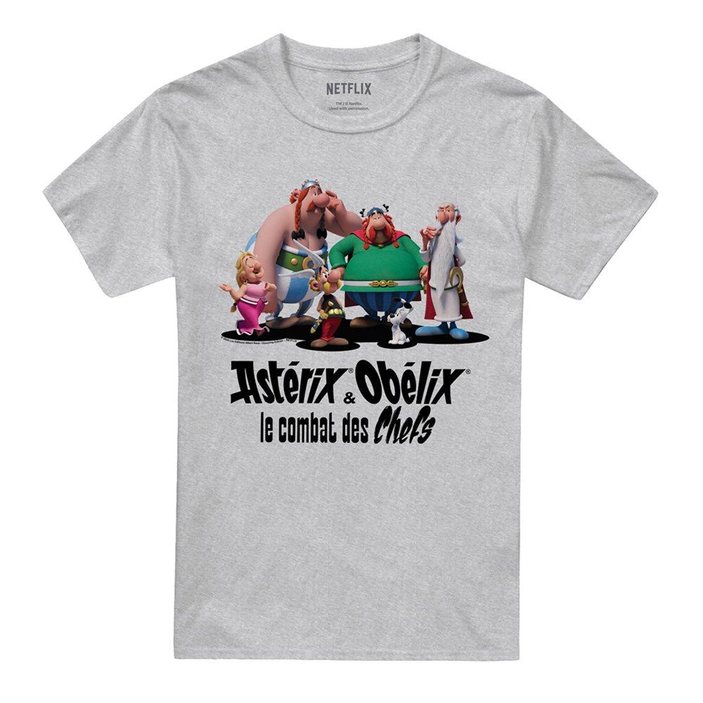 Grey - Other - Asterix & Obelix - Gauls Together T-Shirt Heather - 4