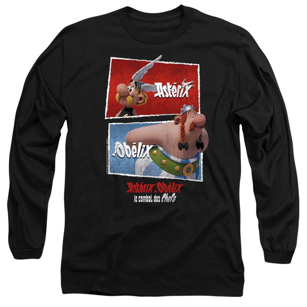Black - Other - Asterix & Obelix - Heroic Boxes Long Sleeve T-Shir - 1