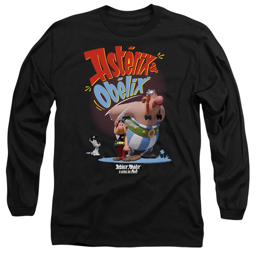 Black - Other - Asterix & Obelix - Idefix Together Long Sleeve T-S - 1