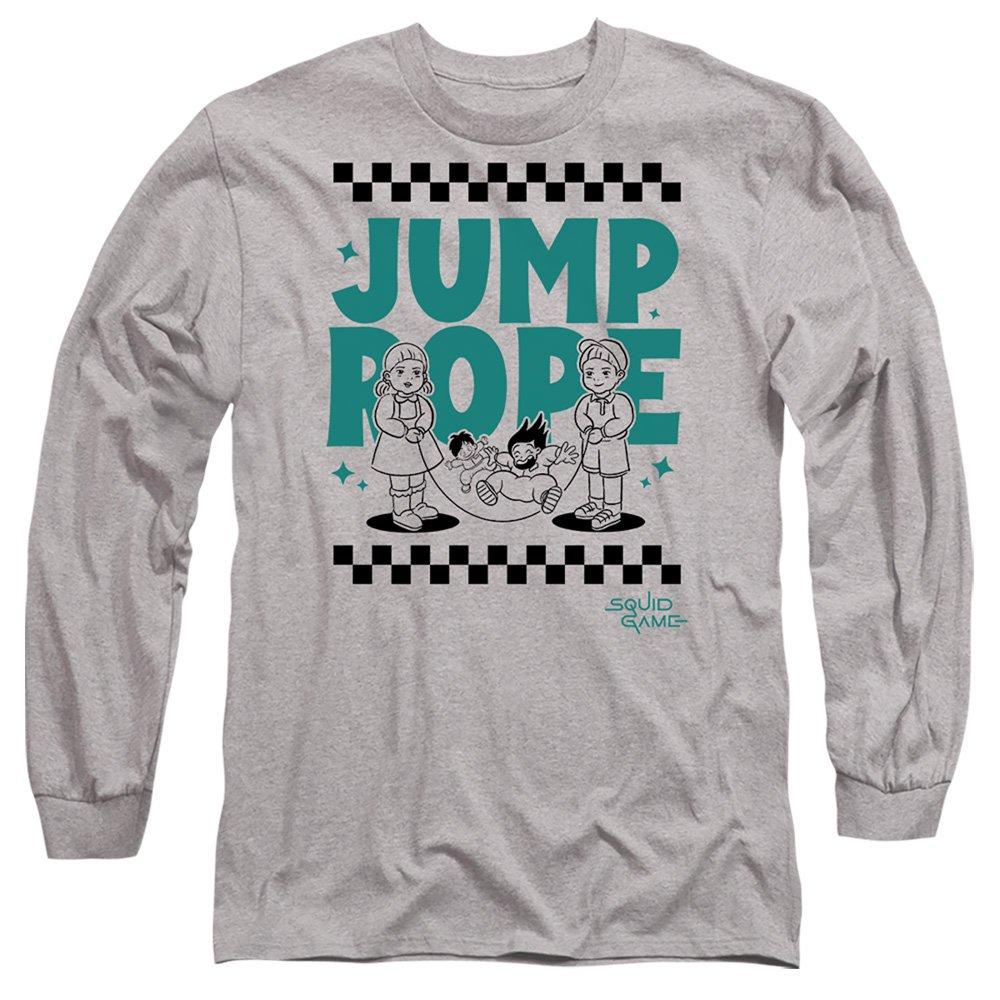 Grey - Squid Game - Squid Game - Season Three Jump Rope Long Sleeve T- - 1
