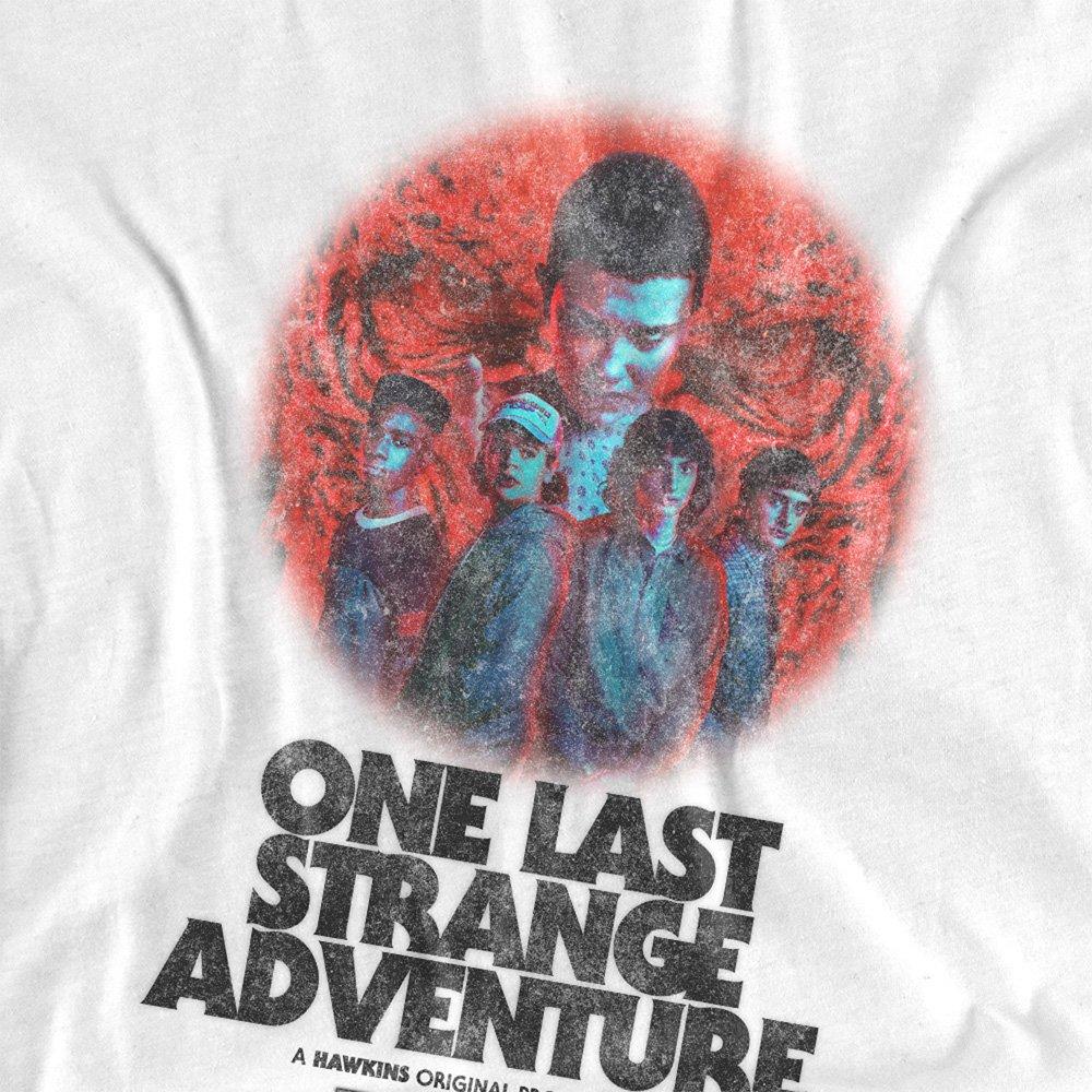 White - Stranger Things - Stranger Things One Last Adventure Poster T-Shirt - 2