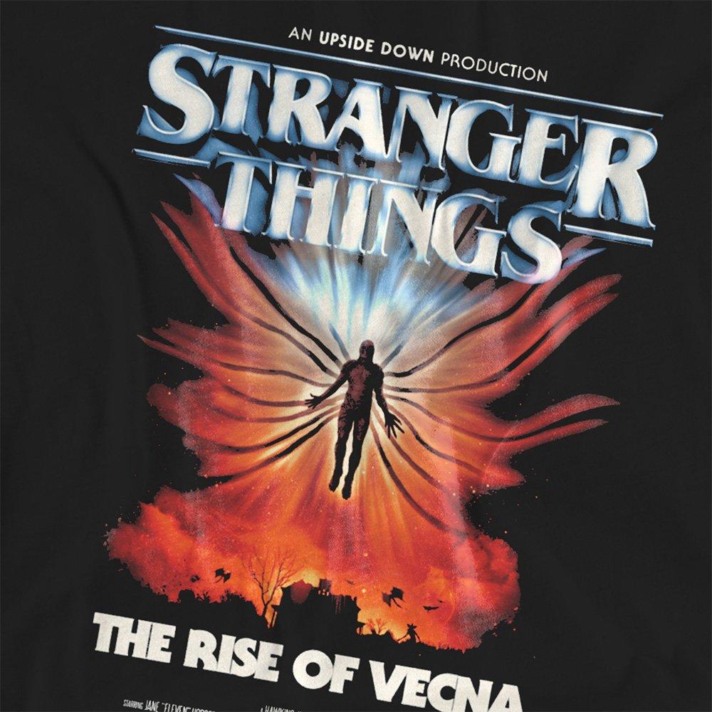 Black - Stranger Things - Stranger Things Vecna Rise Poster T-Shirt Black - 2