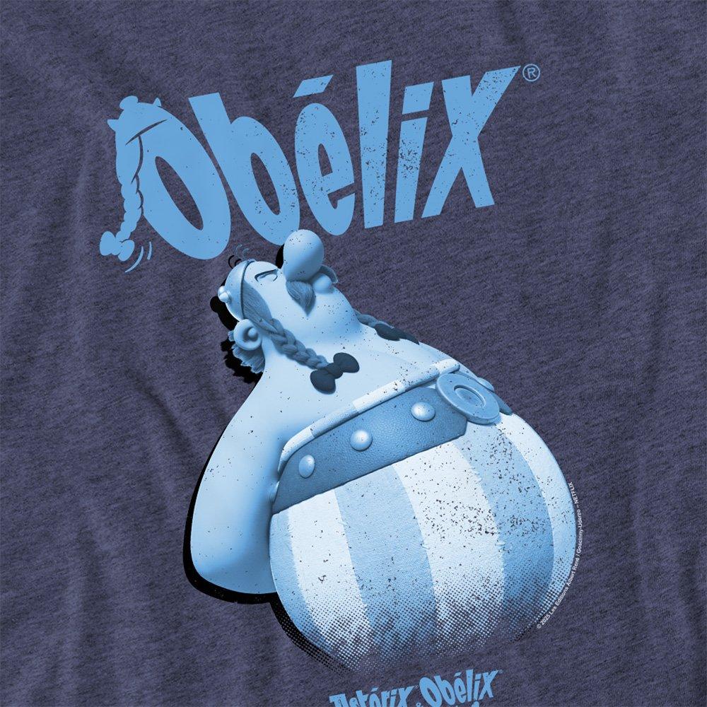 Navy - Other - Asterix & Obelix - Blue Grump T-Shirt Heather Nav - 2