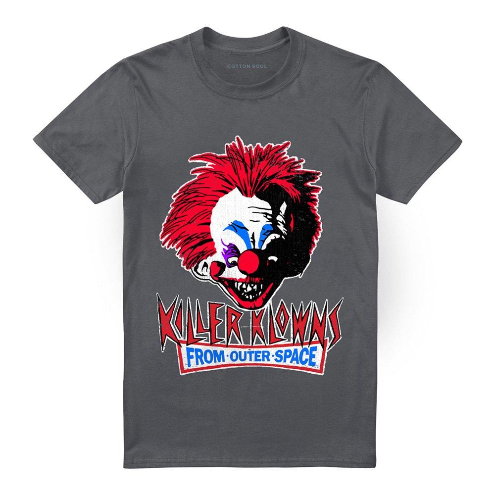 Grey - Other - Killer Klowns From Outer Space Rough Clown T Shirt - 4