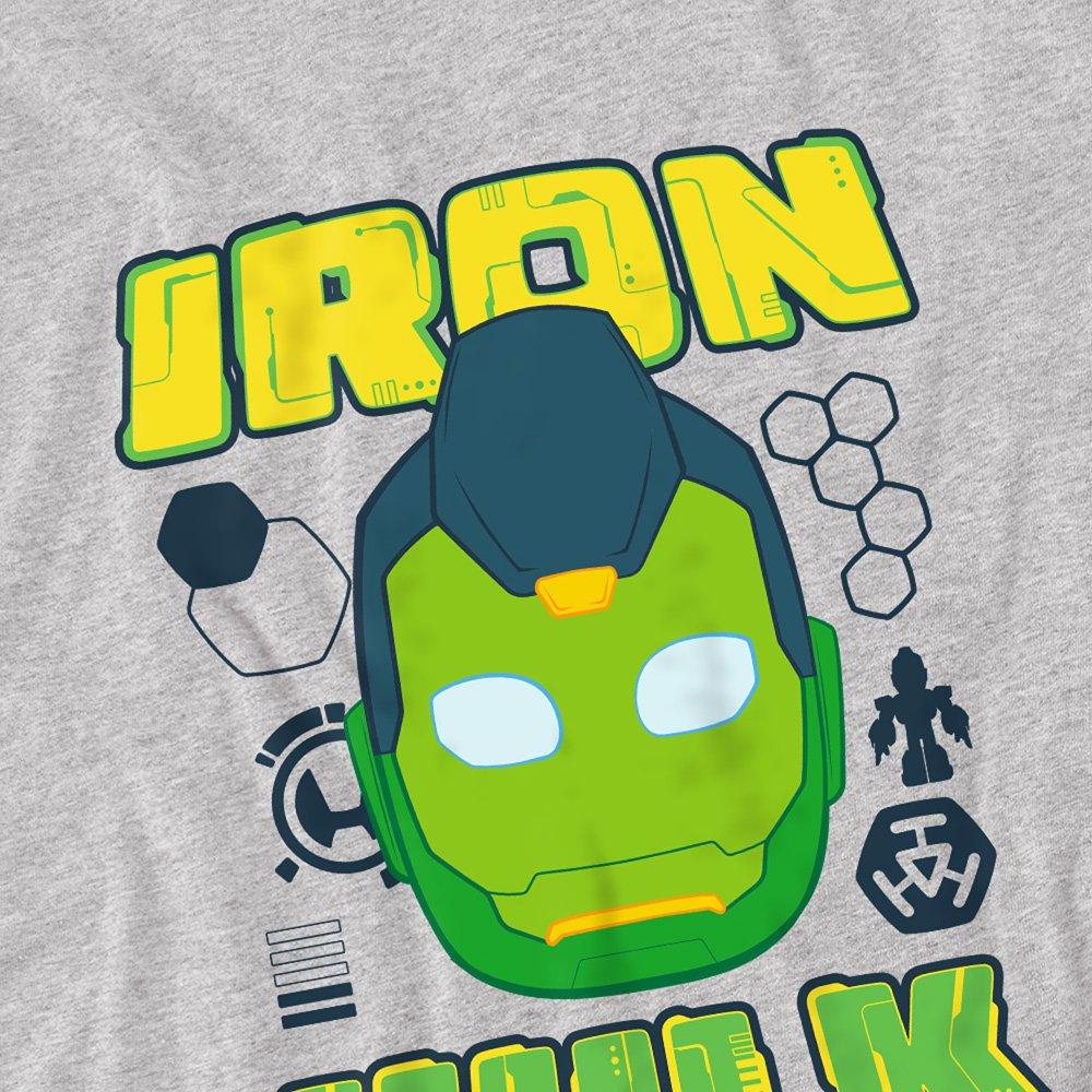 Grey - Marvel - Iron Man & His Awesome Friends Iron Hulk T-Shirt - 2