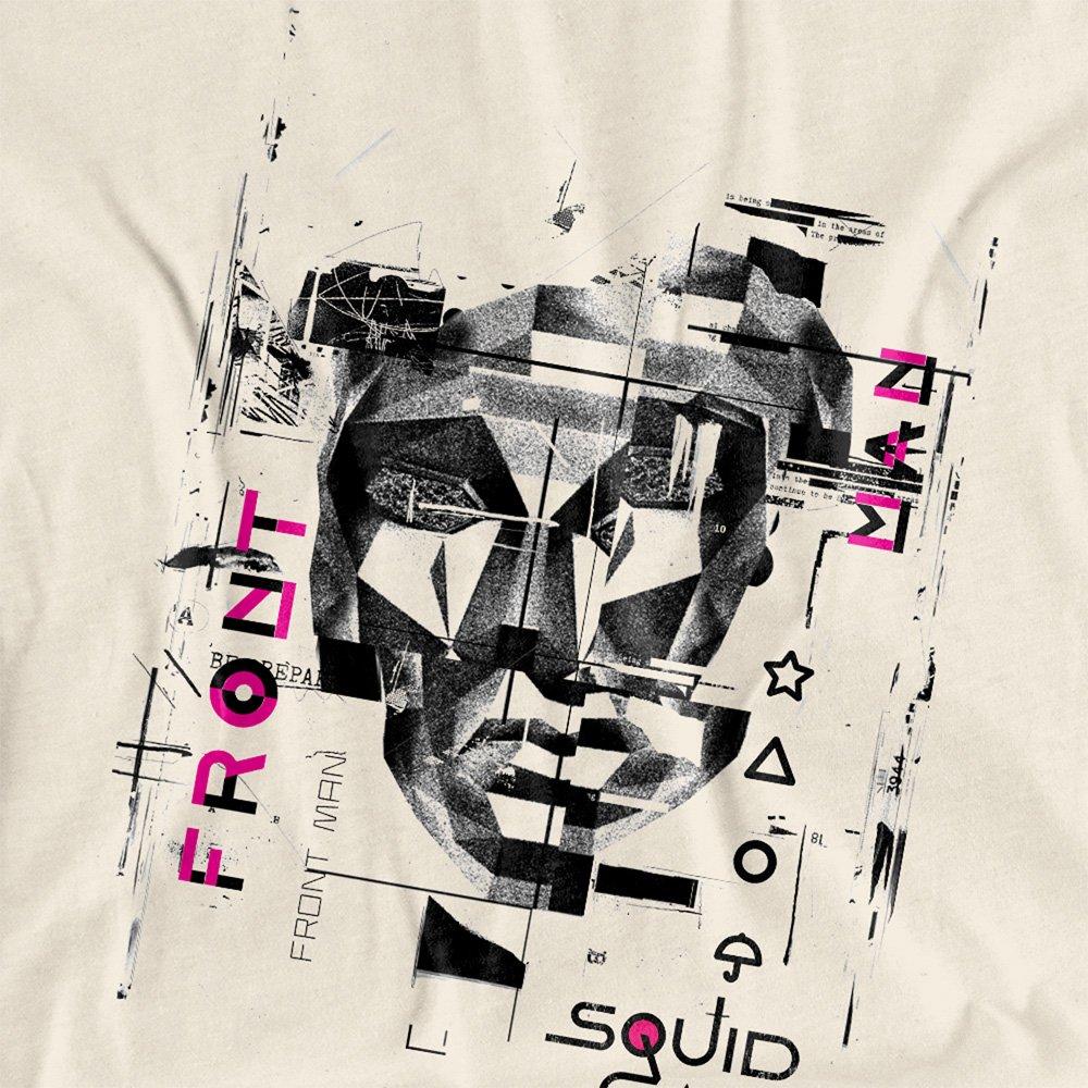 Natural - Squid Game - Squid Game Front Man Mismatched Ladies T Shirt Na - 2