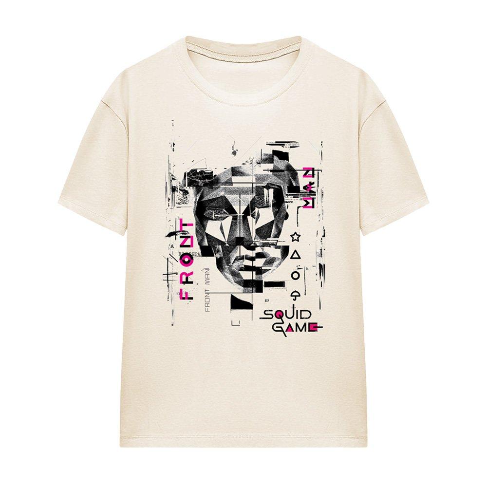 Natural - Squid Game - Squid Game Front Man Mismatched Ladies T Shirt Na - 4