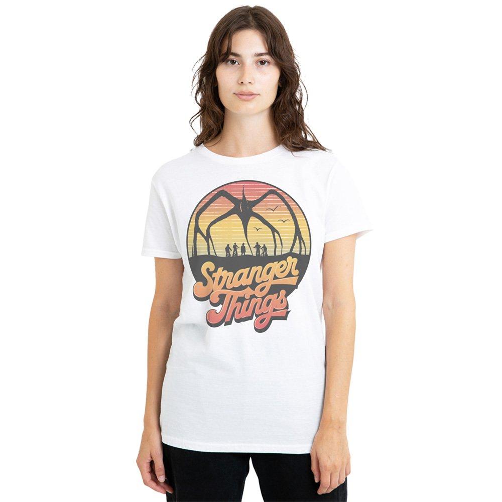 Stranger Things Stranger Things 80S Sunset Mindflayer Group T-Shi